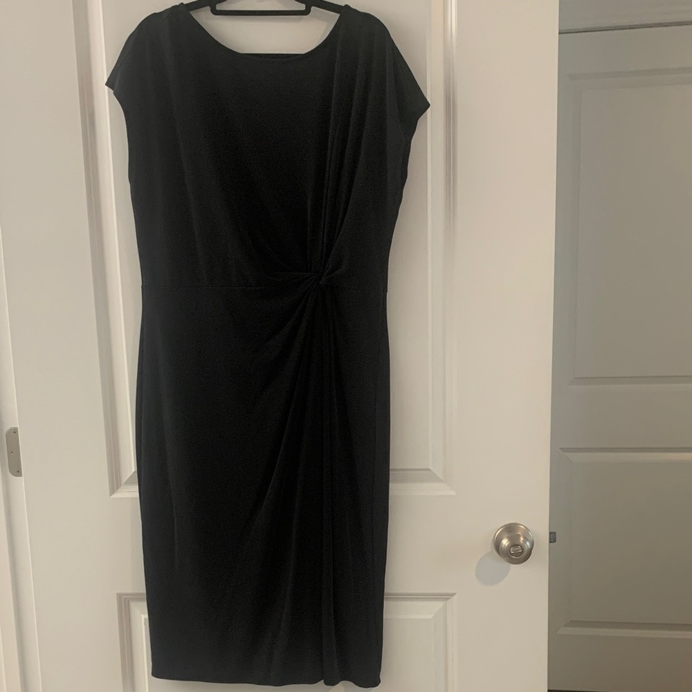 Chic Black Midi Dress